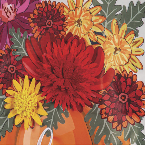 Mums & Pumpkins Garden Flag