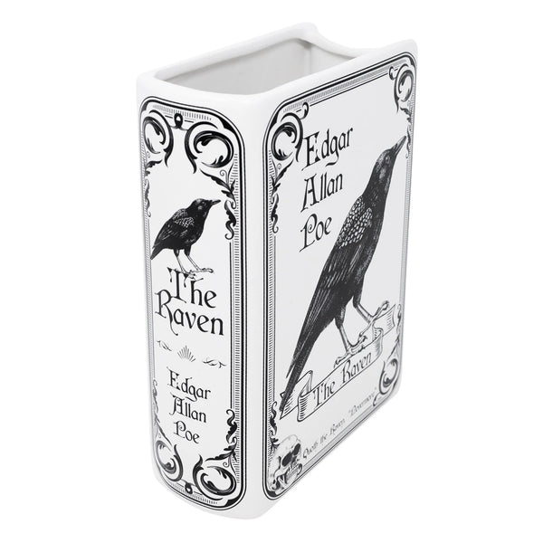 The Raven Book Vase