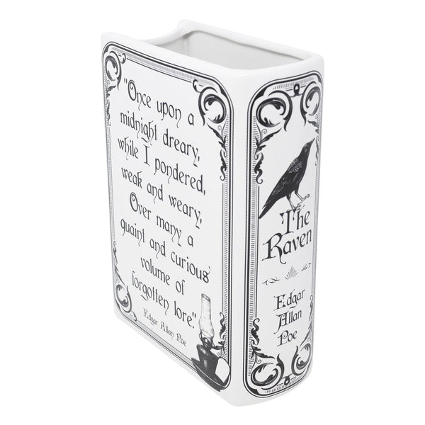 The Raven Book Vase