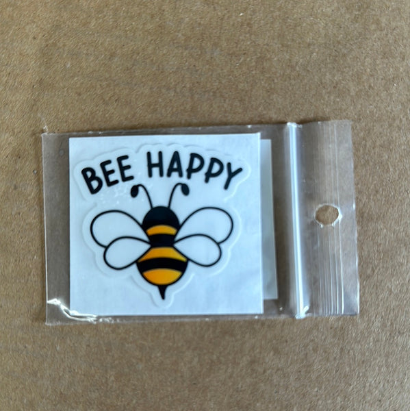 Bee Happy Bee Sticker