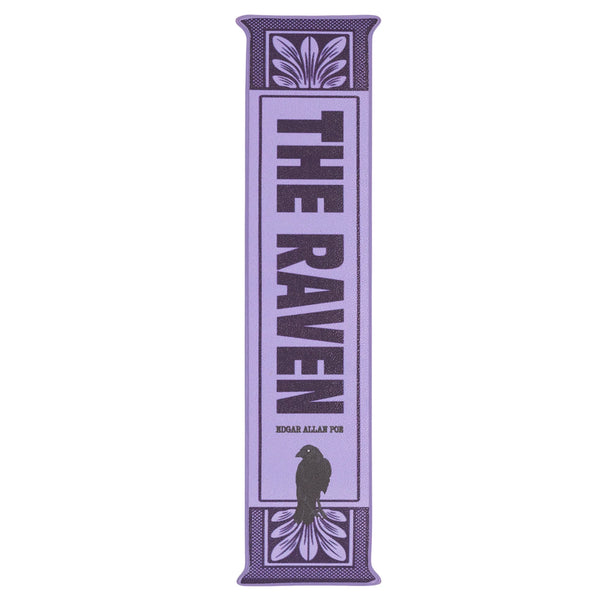 The Raven Bookmark - Purple