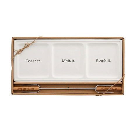 S’more Tray and Skewer Set