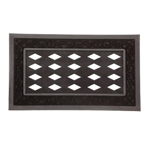 Black Scroll Mat Tray