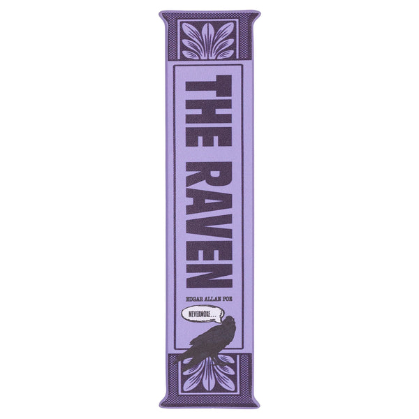The Raven Bookmark - Purple