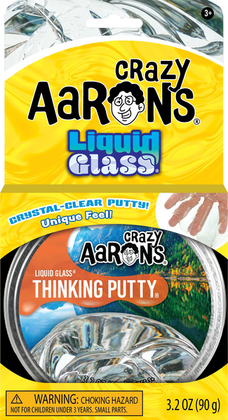 Crazy Aarons  Liquid Glass Thinking Putty - 4" Tin