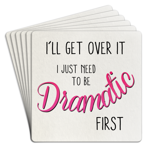 Tipsy Paper Coasters