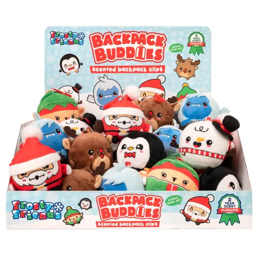 Frosty Friends Plush Backpack Buddies