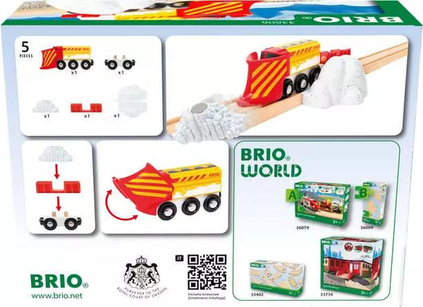 BRIO Snow Plow Train
