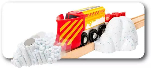 BRIO Snow Plow Train