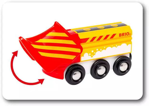 BRIO Snow Plow Train