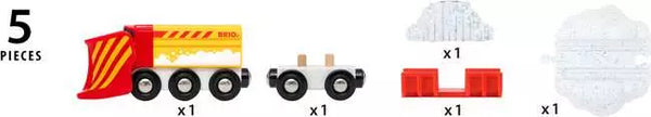 BRIO Snow Plow Train