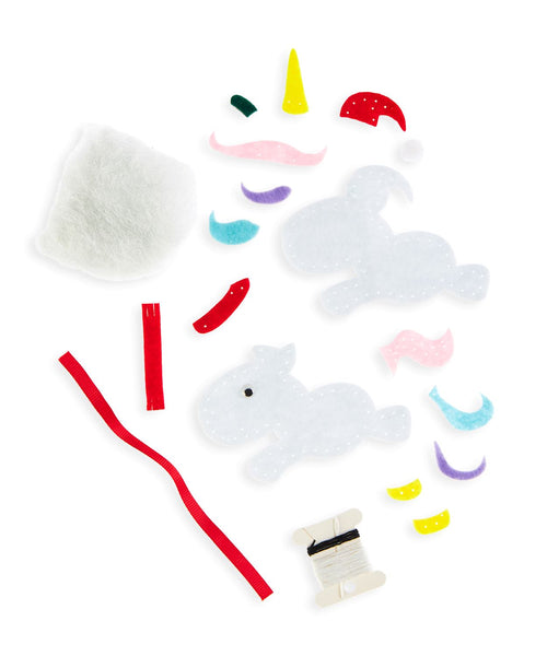 Christmas Unicorn DIY Felt Ornament Kit