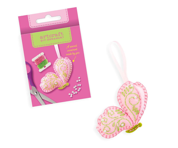 Butterfly DIY Felt Ornament Kit