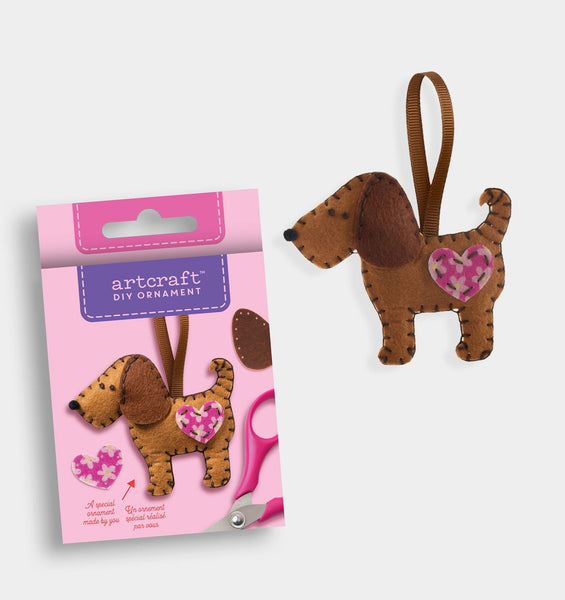 Dog DIY Felt Ornament Kit