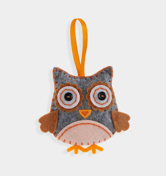 Owl DIY Felt Ornament Kit