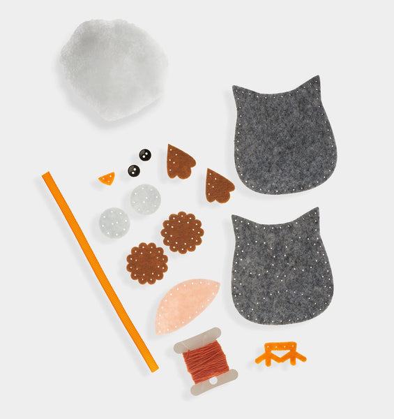 Owl DIY Felt Ornament Kit