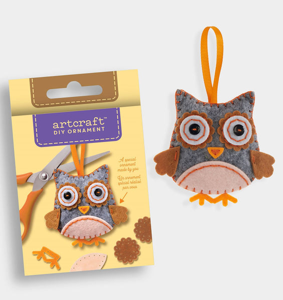 Owl DIY Felt Ornament Kit