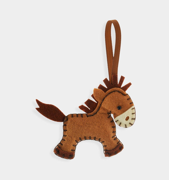 Horse DIY Felt Ornament Kit