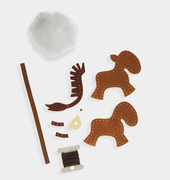 Horse DIY Felt Ornament Kit