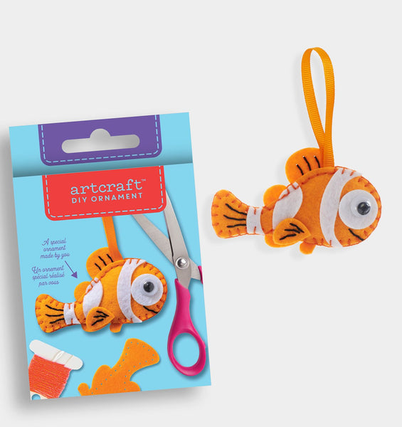 Fish DIY Felt Ornament Kit