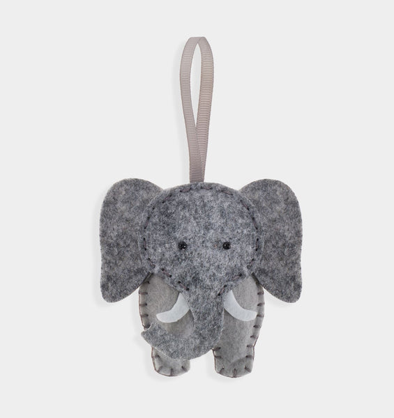 Elephant DIY Felt Ornament Kit