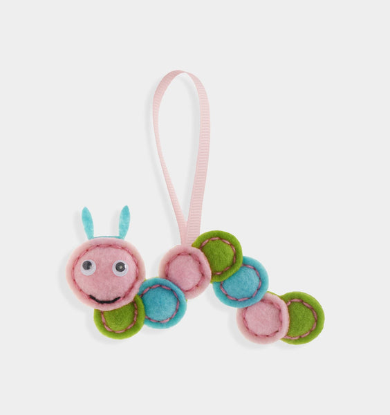 Caterpillar DIY Felt Ornament Kit
