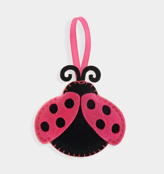 Ladybug DIY Felt Ornament Kit
