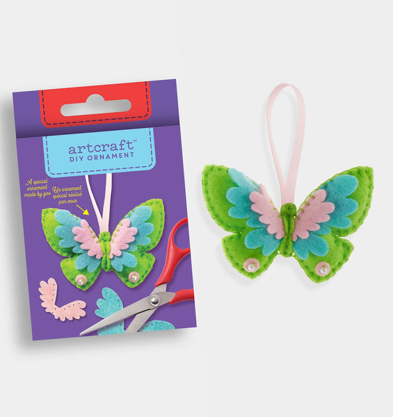 Butterfly DIY Felt Ornament Kit