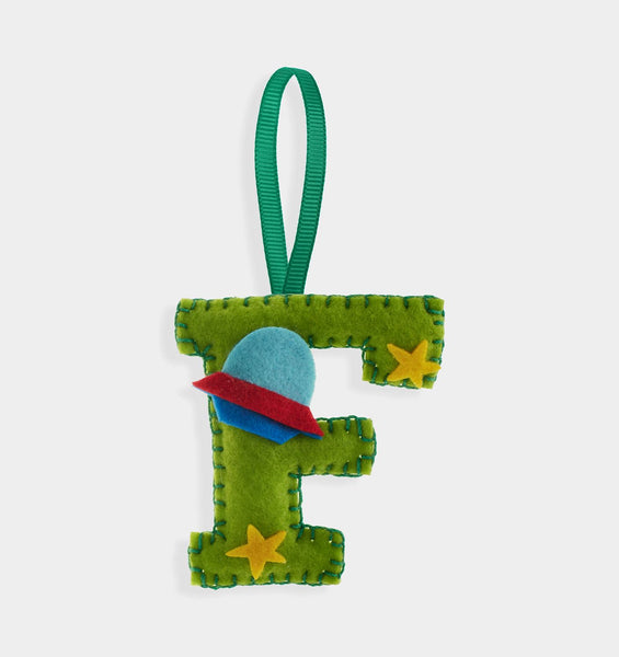 F Letter DIY Felt Ornament Kit