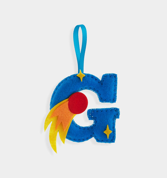 G Letter DIY Felt Ornament Kit