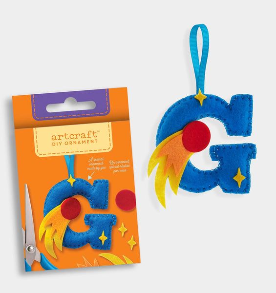 G Letter DIY Felt Ornament Kit