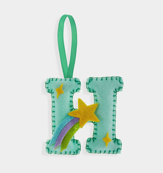 H Letter DIY Felt Ornament Kit