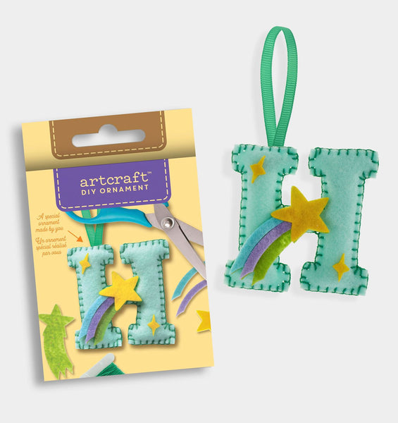 H Letter DIY Felt Ornament Kit
