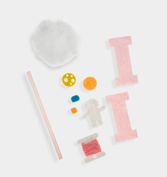 I Letter DIY Felt Ornament Kit