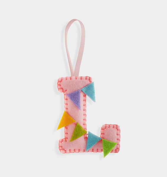 L Letter DIY Felt Ornament Kit