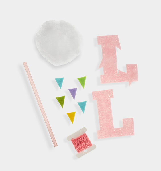 L Letter DIY Felt Ornament Kit