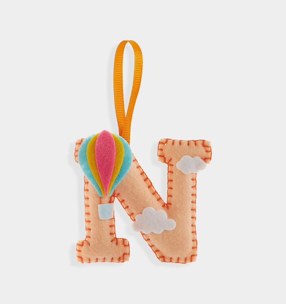 N Letter DIY Felt Ornament Kit