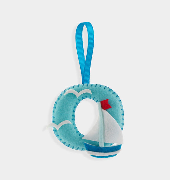 O Letter DIY Felt Ornament Kit
