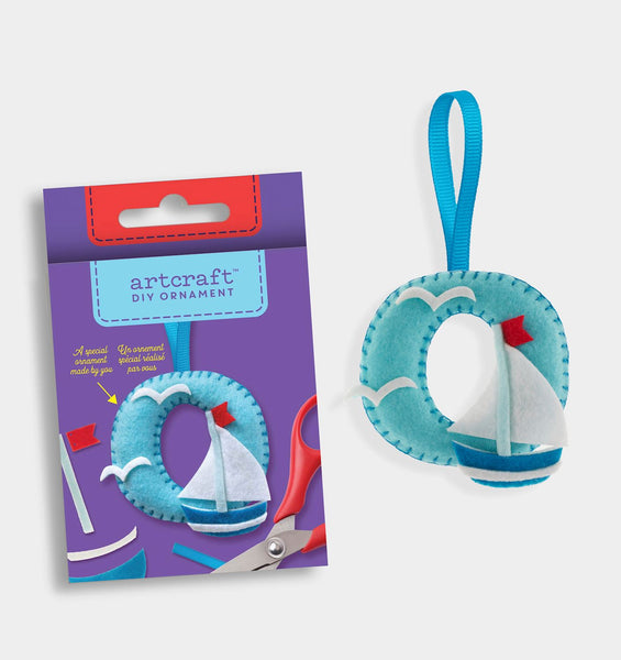 O Letter DIY Felt Ornament Kit