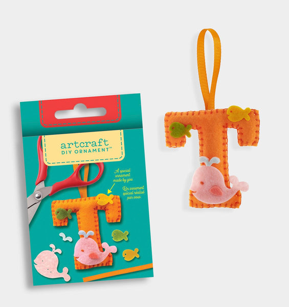 T Letter DIY Felt Ornament Kit