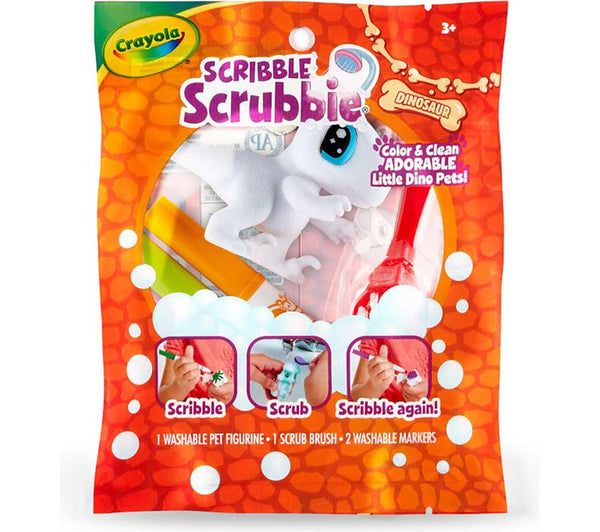 Dino Pets Scribble Scrubbie
