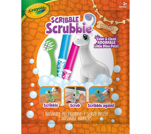 Dino Pets Scribble Scrubbie