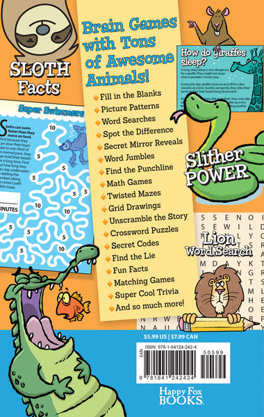 Brain-Bending Animal Puzzles for Kids