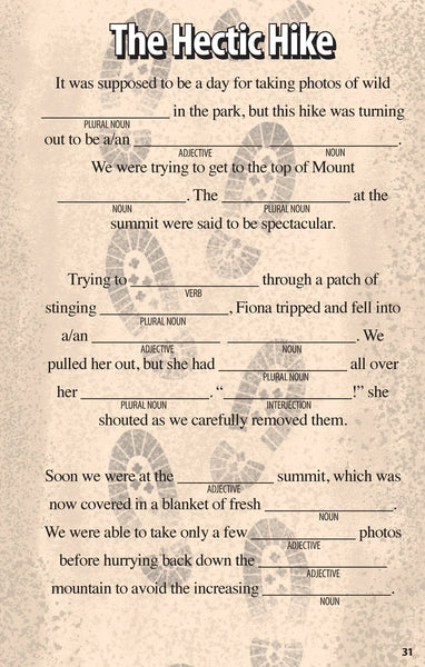 Sports Funny Fill-Ins for Kids