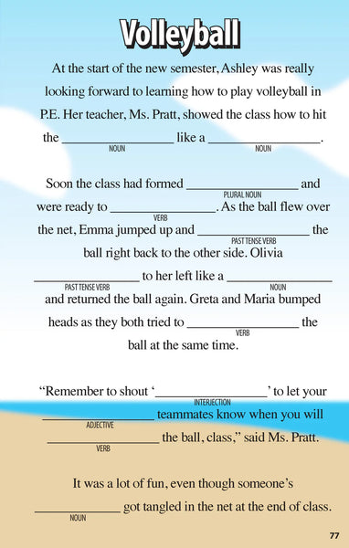 Sports Funny Fill-Ins for Kids