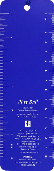 Play Ball Bookmark