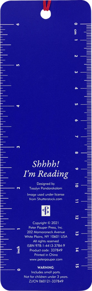 SHHHH! I'm Reading Bookmark