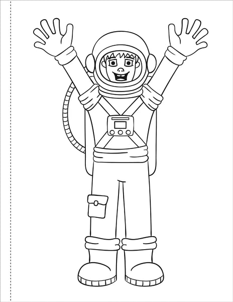 Solar System Coloring Book