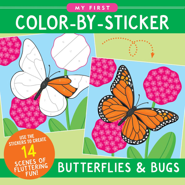 Butterflies & Bugs Color by Sticker