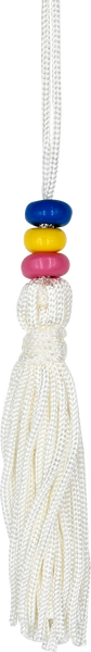 Beaded Axolotl Bookmark